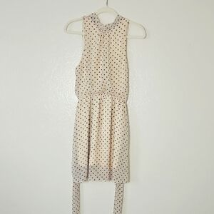 Sweet Pea Cream and Black Polka Dot Dress